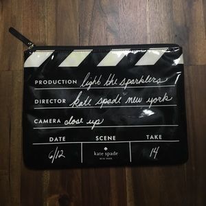 Authentic Kate Spade ♠️ Light the Sparklers Clutch