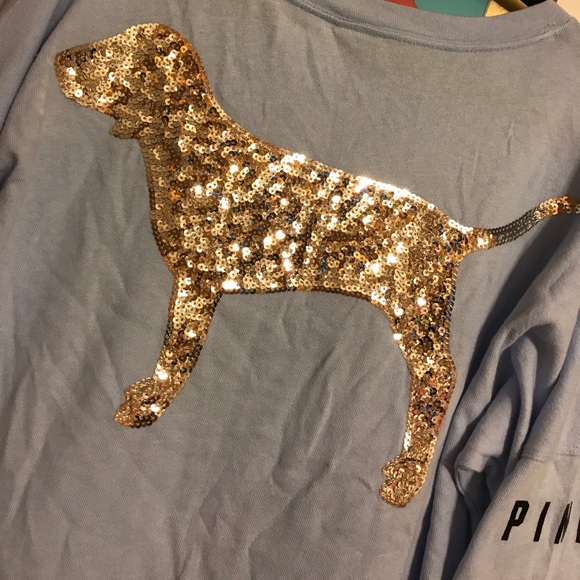 Bling VS PINK Long Sleeve Tee - Picture 2 of 6