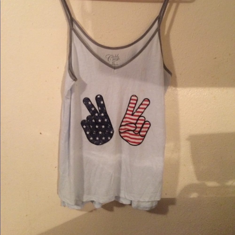 Light blue tank