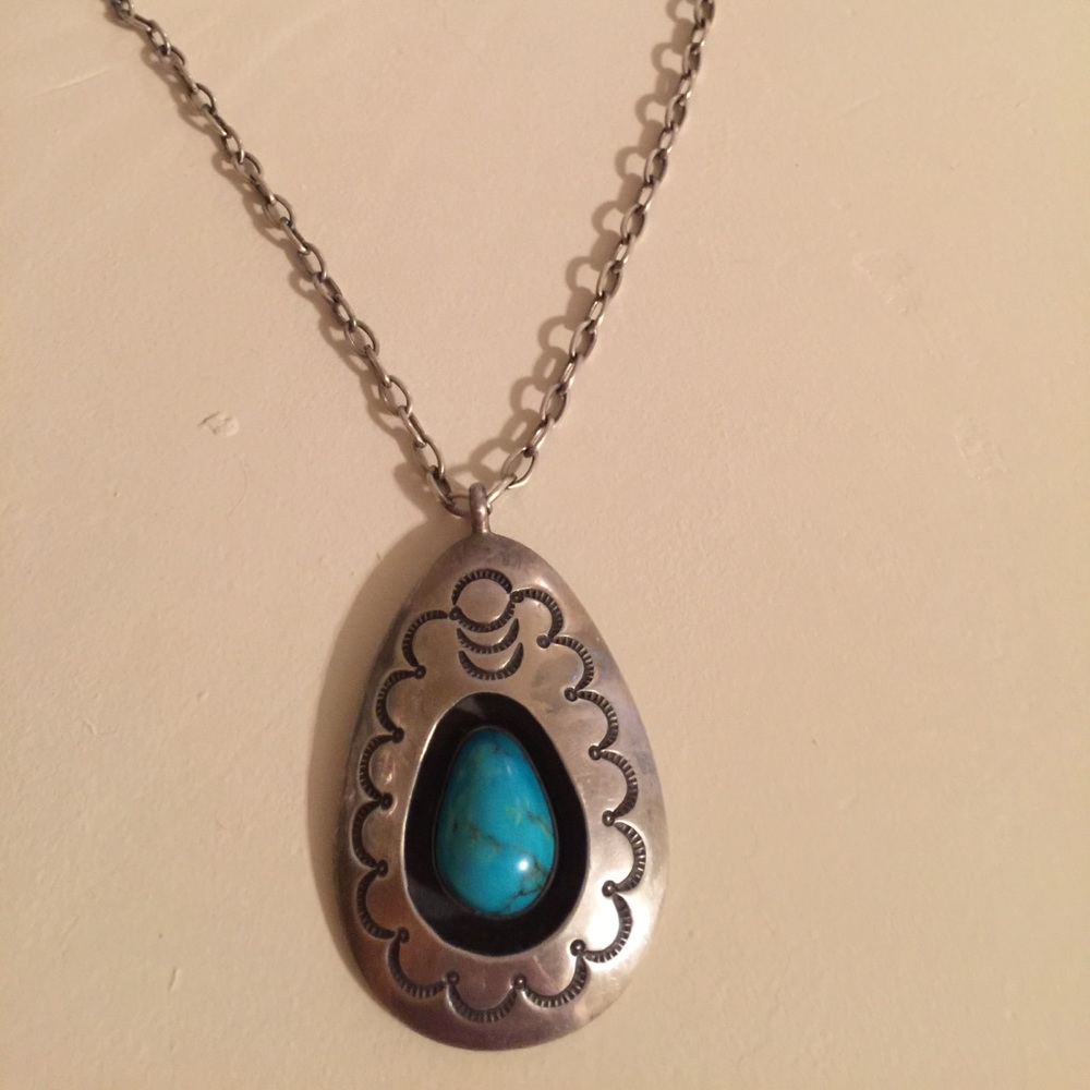 Homemade Turquoise Necklace