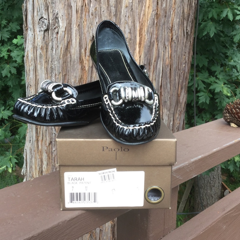 SALE 💰Paolo Tarah Patent Leather Loafers