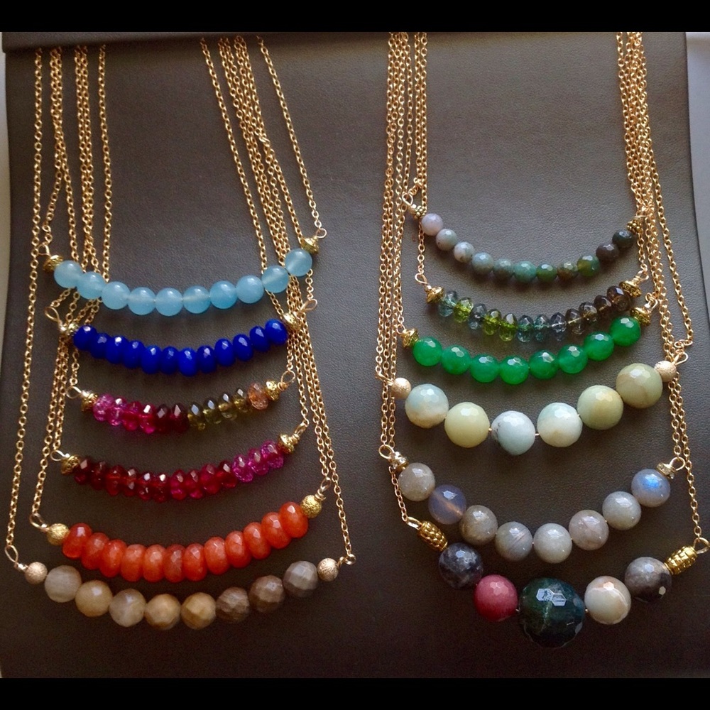 NEW Gemstone Boutique Necklaces