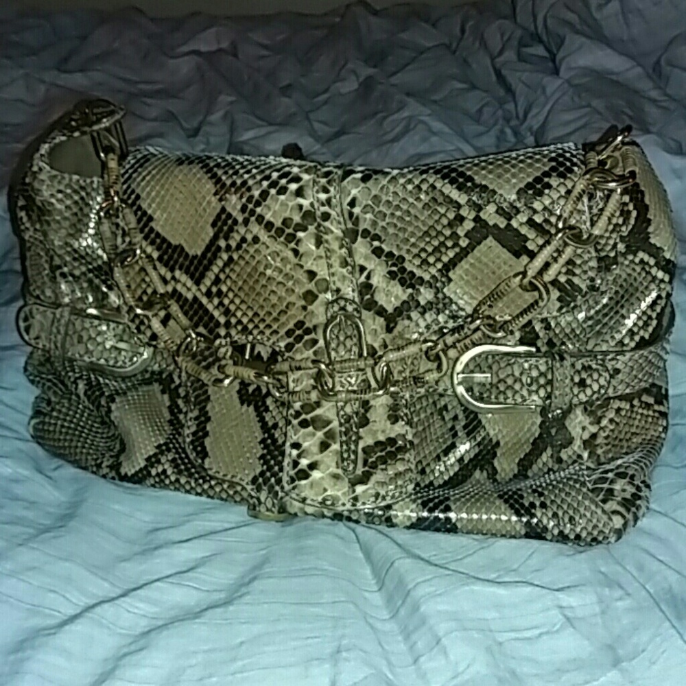 Womens snakeskin purse