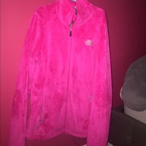 Hot Pink North Face Fleece