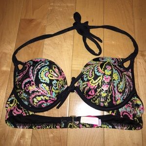 Victoria's Secret multicolor bathing suit top