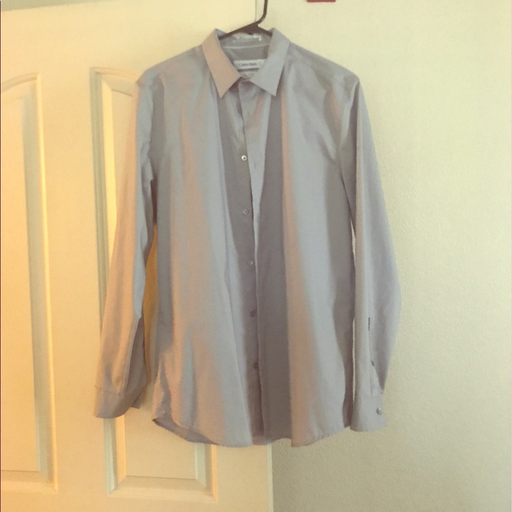 🤡 Calvin Klein Men's Dress Shirt Medium