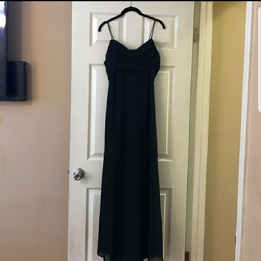 Black formal dress