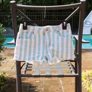 Forever 21 striped shorts