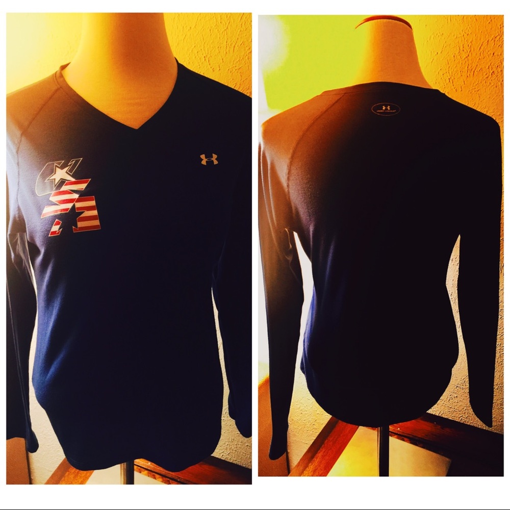 ⏰ USA 🇺🇸 under armor long scoops shirts⏰