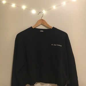 Cropped Brandy Melville sweater
