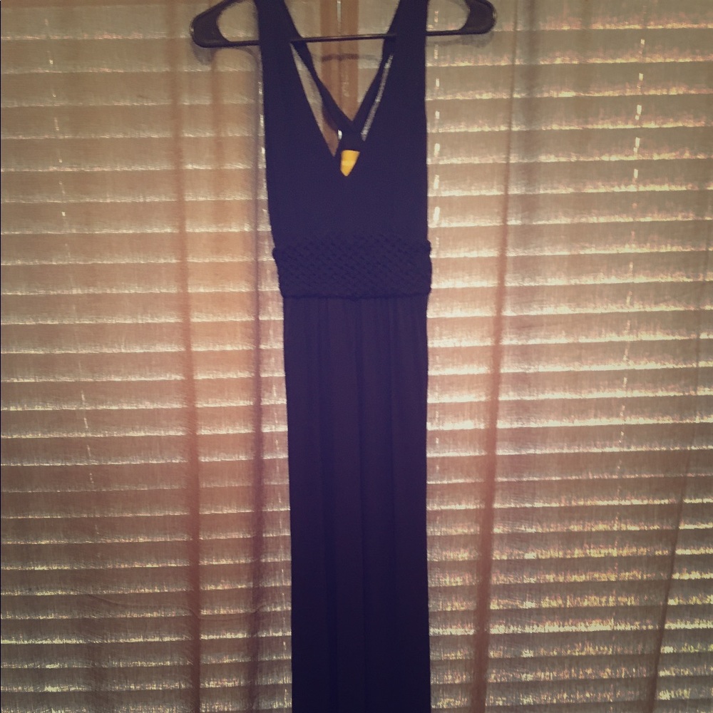 Navy Anthropologie Maxi
