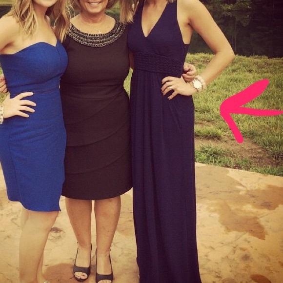 Navy Anthropologie Maxi - Picture 3 of 3