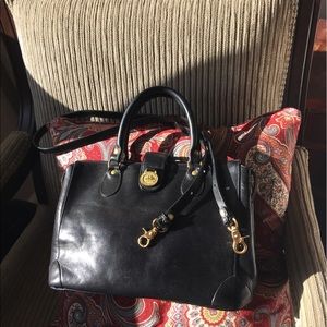 Brahmin vintage black Satchel