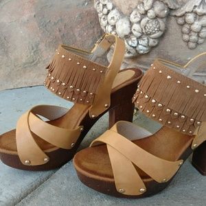 Boho Style Chunky Platform Sandals