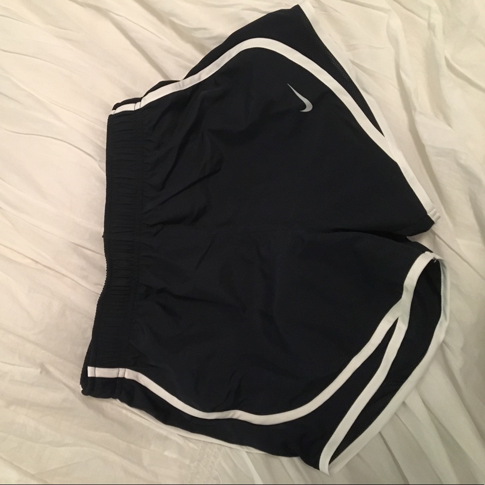brand new navy nike running shorts