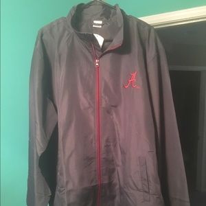 Alabama crimson tide windbreaker zip up