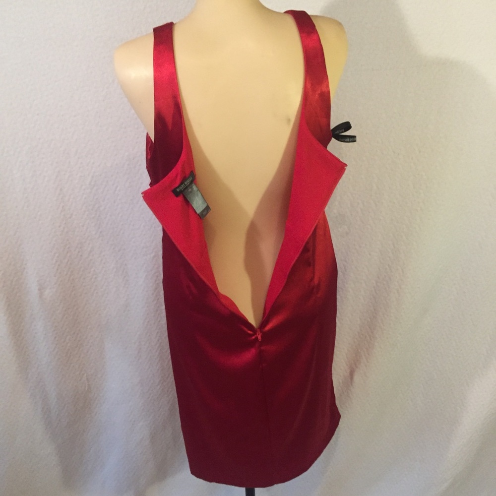 Bisou Bisou Red Cocktail Dress - Coming soon! - Picture 5 of 8