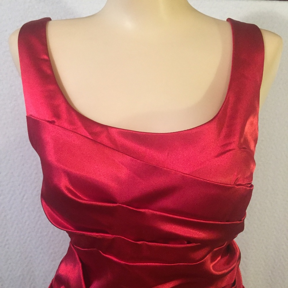 Bisou Bisou Red Cocktail Dress - Coming soon! - Picture 3 of 8