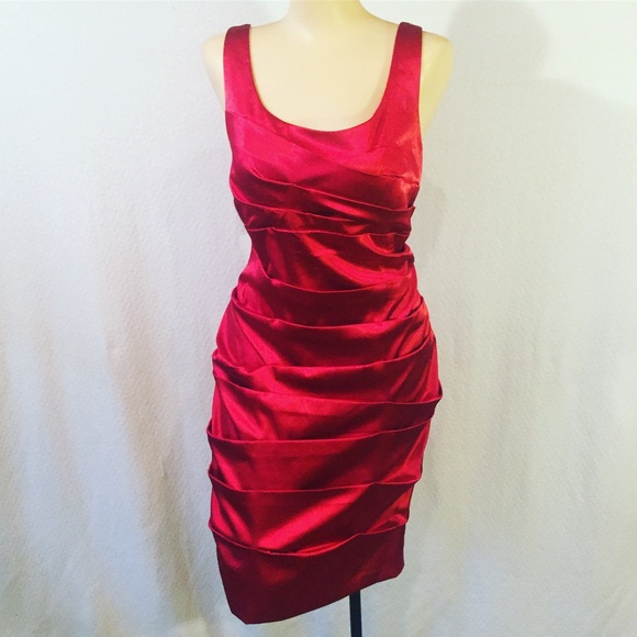 Bisou Bisou Red Cocktail Dress - Coming soon! - Picture 2 of 8