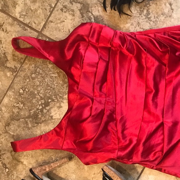 Bisou Bisou Red Cocktail Dress - Coming soon! - Picture 8 of 8