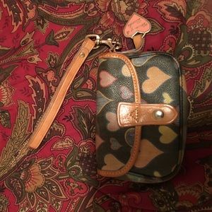 Vintage Dooney cute purse, made in USA. And skirt