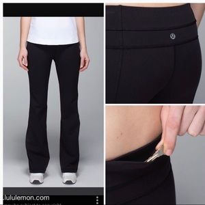 Black groove pants size 2