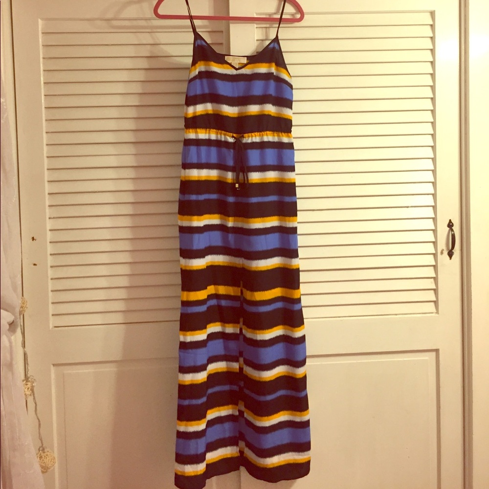 Michael Kors striped maxi dress size xs