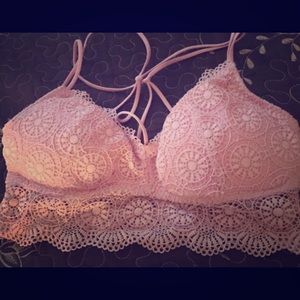 Hollister padded bralette xs