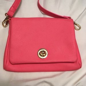 Pink cross body