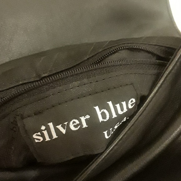 Silver Blue Messenger Bag - Picture 4 of 7