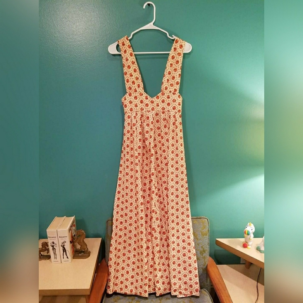 Final Price: 70's Floral Vintage Dress