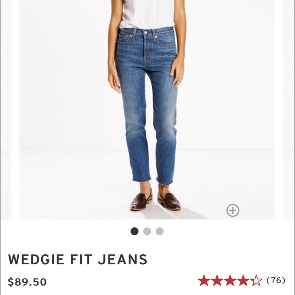 Levi's wedgie fit jean