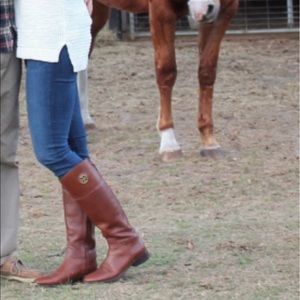 Tory Burch Junction Riding Boots