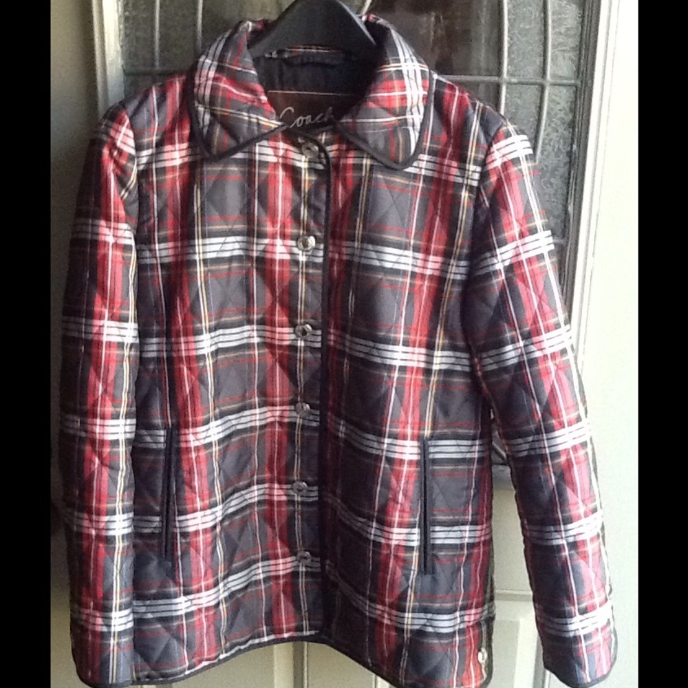 Coach lite weight vintage jacket sz. Sm