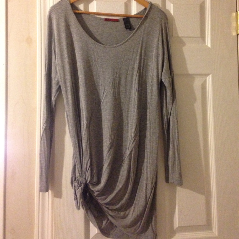 Buckle oversized shirt