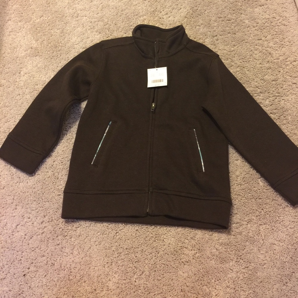 NWT Janie and Jack Brown Sweater size 5