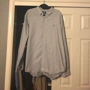 Ralph Lauren Long Plaid Sleeve Shirt