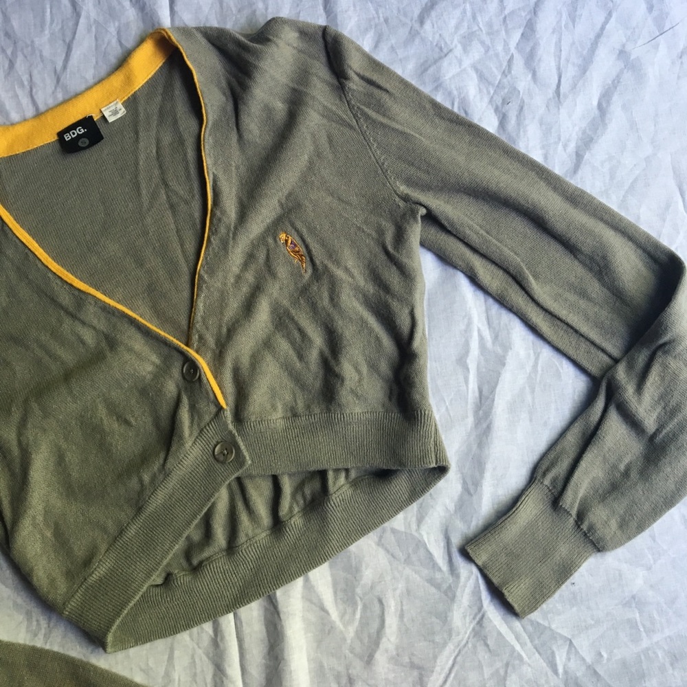 BDG Cropped Cardigan