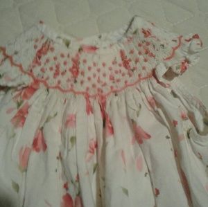 Luli & Me baby girls flutter sleeve bubble suit