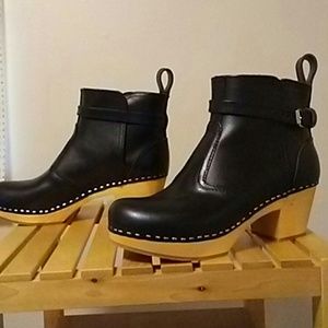 Swedish Hasbeens Jodphur Ankle Boots