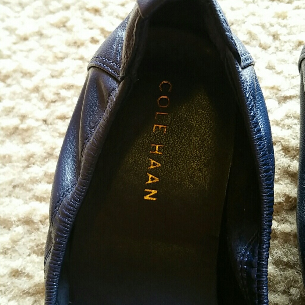 Cole Haan blue  flats size 5.5 - Picture 2 of 6