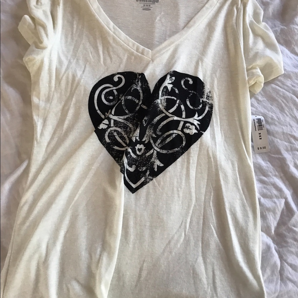 Heart tee shirt