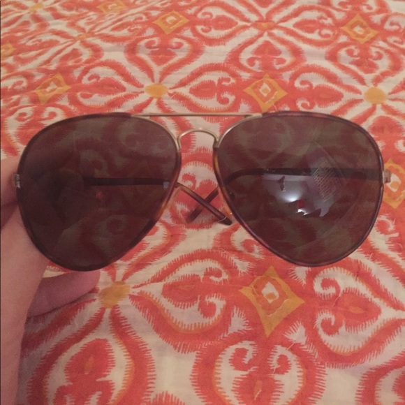 Valentino Tortoiseshell Oversized Aviators main image 6