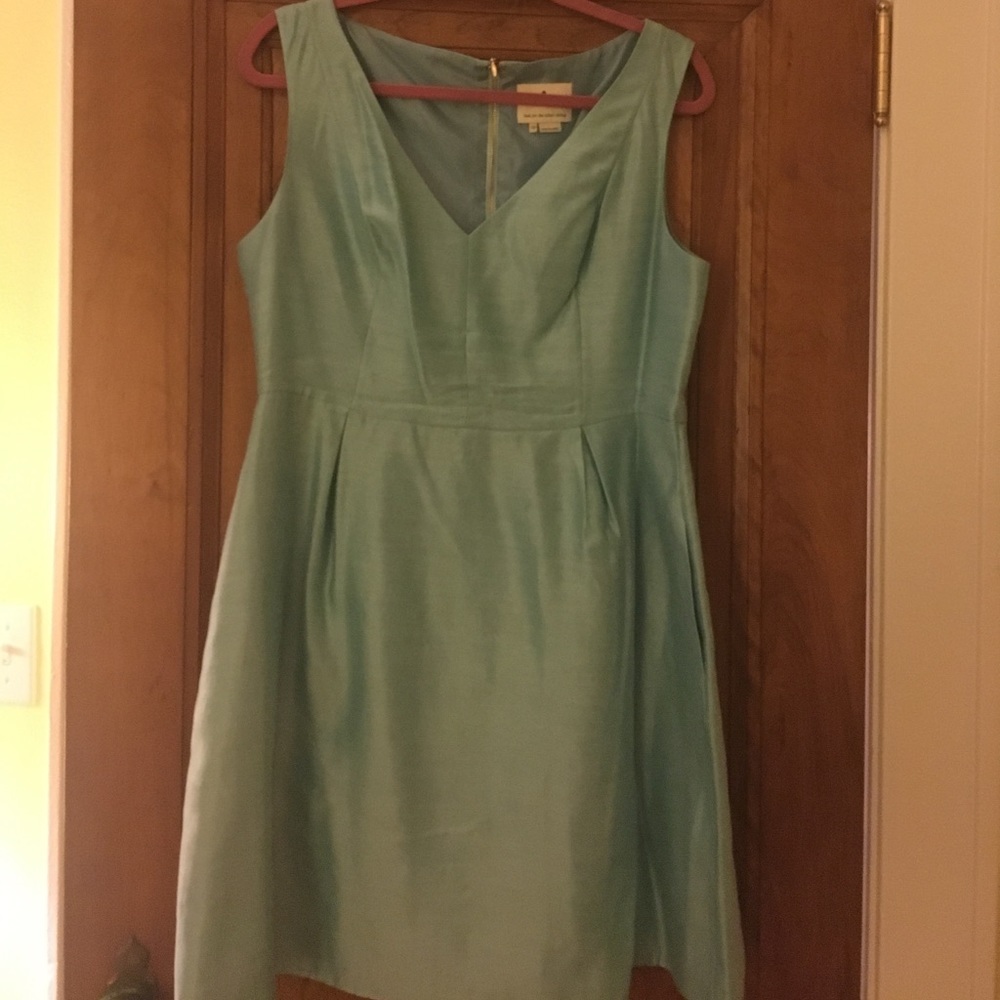 Kate spade powder blue structured mini dress