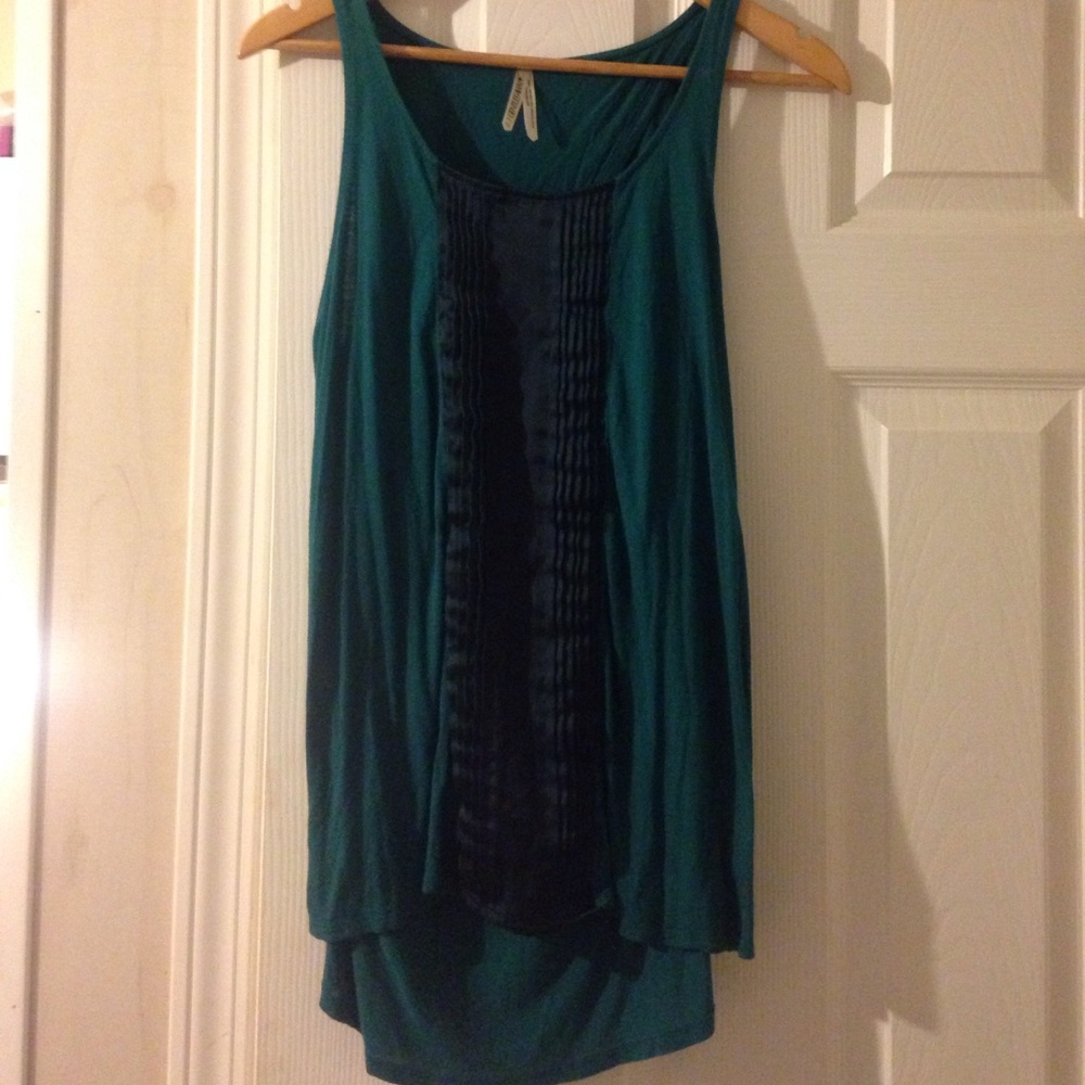 Teal tank