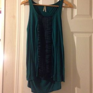Teal tank
