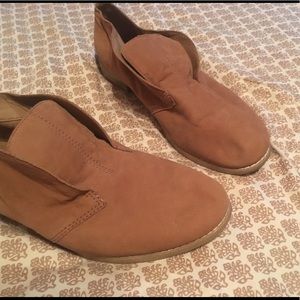 Sueded leather Franco Sarto oxford loafers