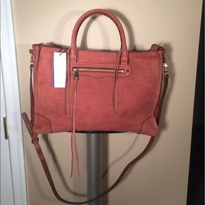 Rebecca Minkoff Large Regan Suede Satchel