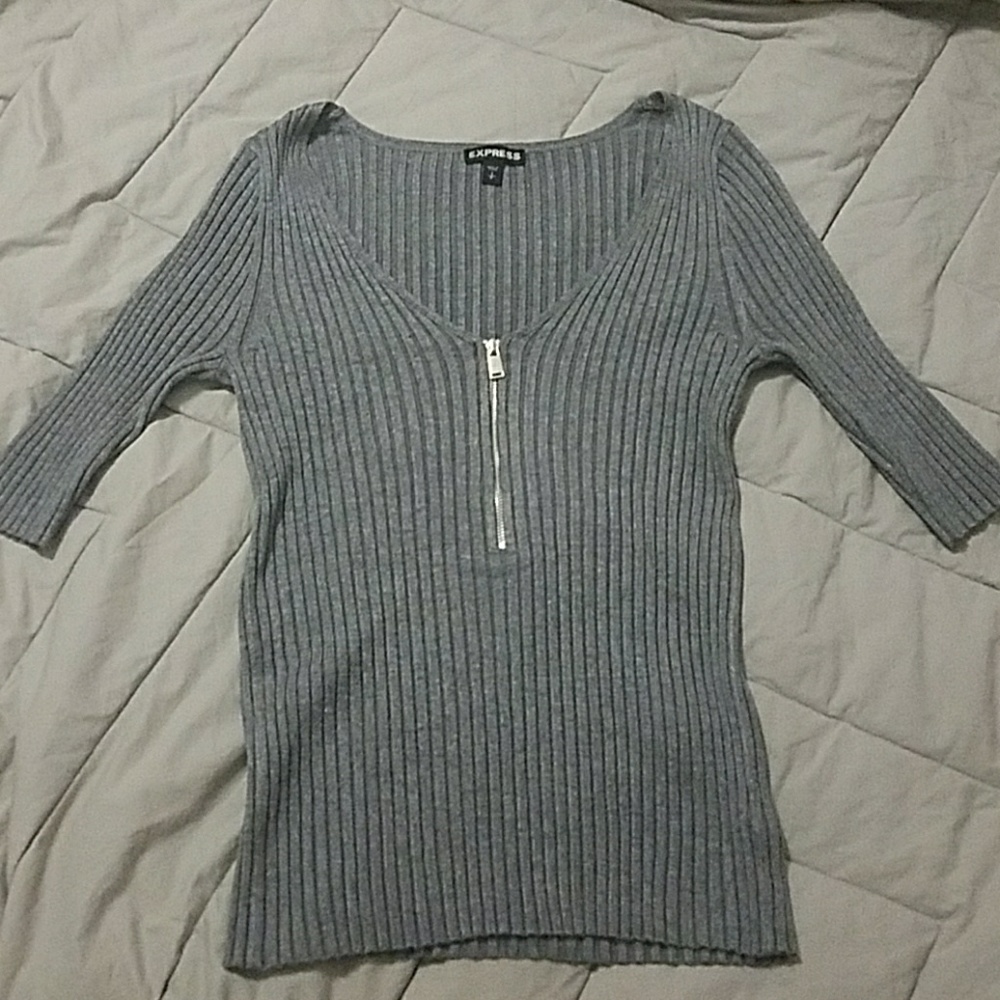 Grey sweater from Express