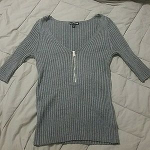 Grey sweater from Express